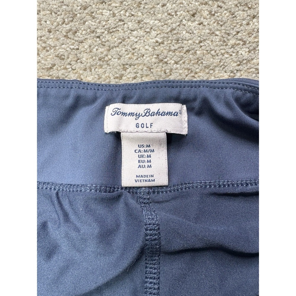 TOMMY BAHAMA Golf Women's Medium Skort Navy Blue Tennis Pickleball Pockets - Picture 2 of 8